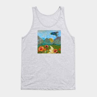 California Poppies Tank Top